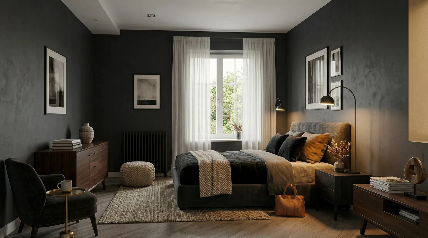 The Lion Inn interior — dining room or bar, warm evening lighting with set tables or fireplace